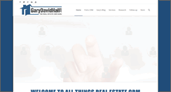Desktop Screenshot of garydavidhall.com